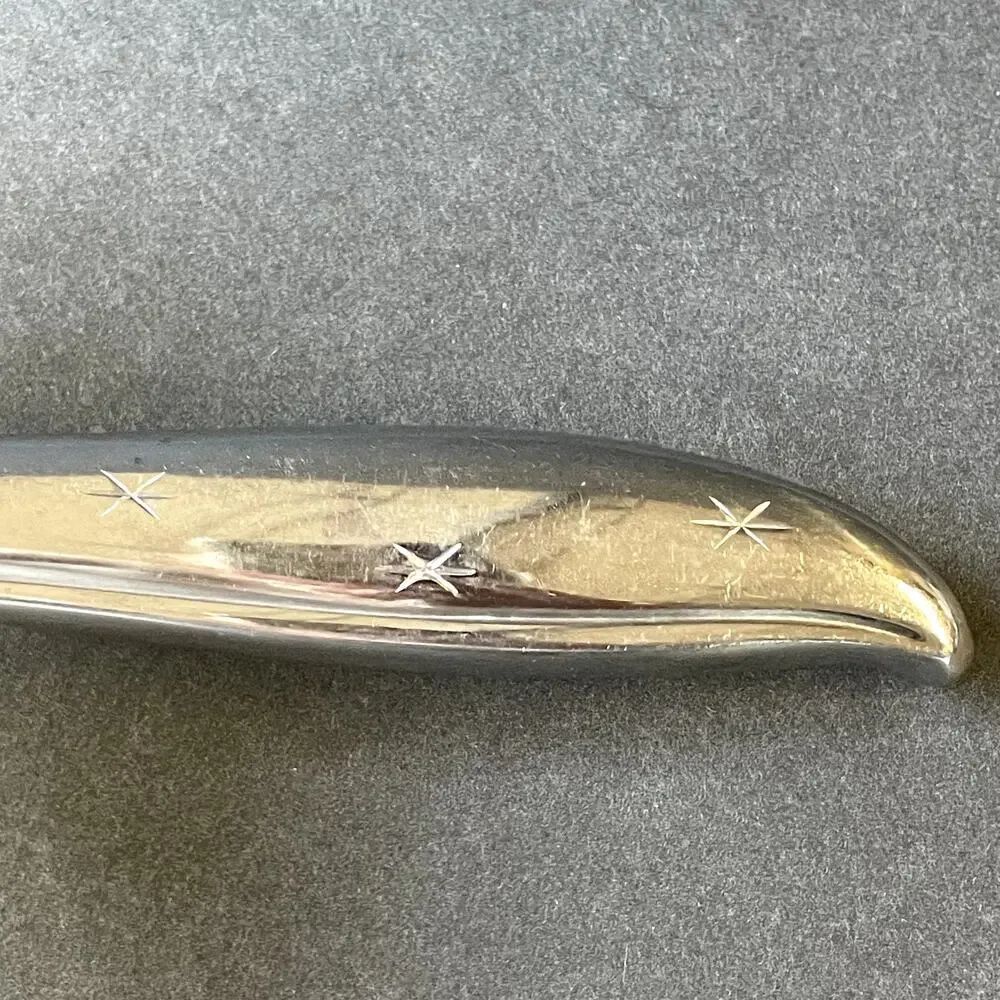 Vintage MCM Atomic Starburst Starette Carving Knife NS Co Japan